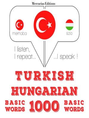 cover image of Türkçe--Macarca